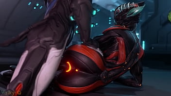 Preview 2 of 2 Hot Euro Lesbians Lick It All - ValkyrQ Tribute (Warframe)
