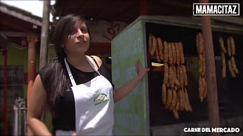 Preview 1 of Bangla Xxxdatcom The Same Time - CARNEDELMERCADO - (Ley Didi,  Charles Gomez) - Chubby Big Tits Latina Slut Picked Up For Sex By Horny Stranger