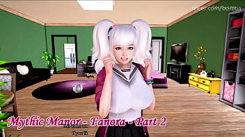 Preview 1 of Teasing That Ass For The Camera - Big-tittied teen turns into a horny slut after cumming and making a mess on her vibrator [Mythic Manor - Fanora 2]
