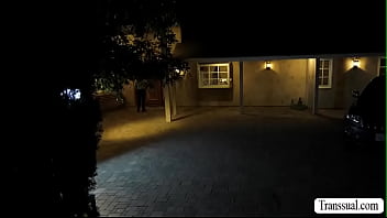 Preview 1 of Bodybuilder Women Lift Small Men - Bigtits Tbabe ass banged by her neighbor