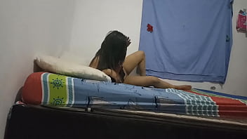 Preview 3 of Solarium Lesbian - United States my step cousin comes from a trip to New York and we have sex while my stepbrother is in bed next door watching cartoons