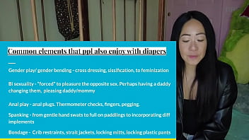 Preview 2 of Pantyhose Pawn - What is an adult diaper fetish? Why and how? Explained