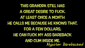 Preview 1 of Darla Crane Fisting - Nypster Barebacked by a 80 yo grand dad. 2nd episode. Trailer
