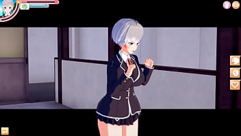 Preview 1 of Pure Milf Aunty - 【エロゲーコイカツ！】性格が勝気な爆乳jk「あさみ」ちゃんとおっぱい揉みまくりセックス３DCGエロアニメ動画