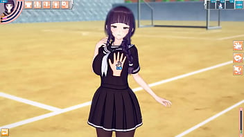 Preview 1 of Jsnet Mason - 【エロゲーコイカツ！】前髪ぱっつん爆乳jk「双葉」ちゃんがおっぱい揉みまくられる３DCGエロアニメ動画