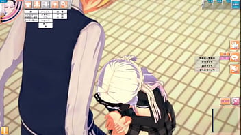 Preview 3 of Abril In - 【エロゲーコイカツ！】 性格Sッ気な爆乳jk「(永華オリキャラ)」がおっぱい揉みまくられる３DCGエロアニメ動画