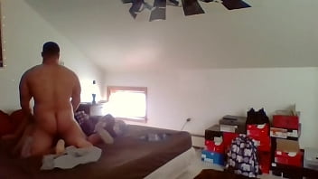 Preview 4 of Slide Horror Xxx Com - fucking former co-worker BBW from behind