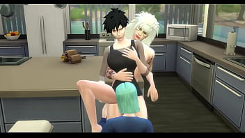 Preview 4 of Wohpjjvos - Naruto Hentai Episodio 64 Madara y radi montando una gran orgia sobre la cocina con todas sus amigas todas terminan llena de leche en su culo
