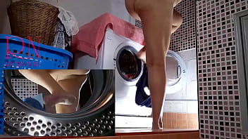 Preview 2 of Hd Xxxxxz Com - ENF Domination in laundry. Housewife fucked in the washing machine. MIX PART 2
