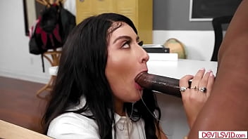 Preview 3 of Prinka Chopra Heroin Saxi Video - Teen spanked then blowjobs black instructor