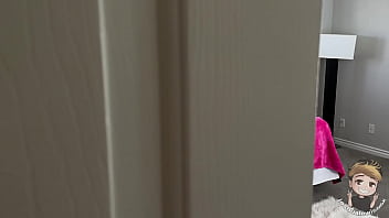 Preview 1 of Jk Hotel Sex - I Catch My Step Sister Jackie Hoff Talking About Being An Anal Virgin