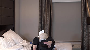 Preview 3 of Paika Xxx Video - Dominatrix Makes Man Dress as Hot Maid and Fucks Her