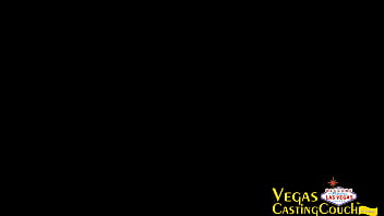 Preview 2 of Ponorafia De Sexo - Tatianna - 24yr Does Casting In Vegas - First Time On Camera To Start Porn Career - POV Solo Masturbation Blowjob Bondage Orgasm