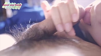 Preview 3 of 3gpking Bf Video Download - 【フェラ】エロい彼女が寝起きフェラをしてきた