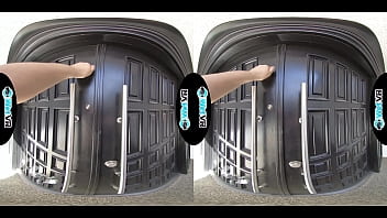 Preview 1 of London Xxx Video - WETVR Brunette VR Fucked To Avoid Eviction