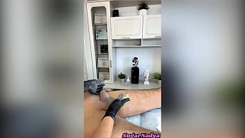 Preview 3 of Arbian Xnxx Vidio Com - Hair removal on a huge penis! by the beautiful depilation master SugarNadya
