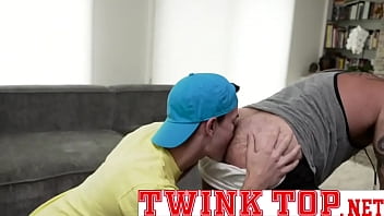 Preview 2 of Goddess Rodea Foot Worship Pov - Mature silverdaddy hairy ass fucked by tiny teenage gay boy-TWINKTOP.NET
