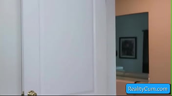 Preview 1 of 3d Mon Star Cartoon Six Xxx - Sexy brunette slut Chloe Cherry seduces her co-worker with her nice big round boobs and enjoy getting her pussy licked deep