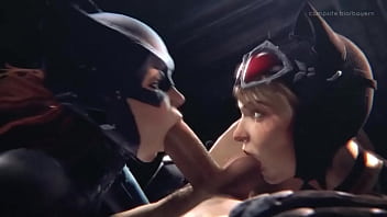 Preview 1 of Xem Phim Sex Ong Chau Online - Batgirl &amp_ Catwoman&#039_s Tag Team