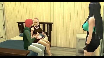 Preview 1 of Madar And Son Full Xnxx Mobi - Naruto Hentai Episodio 31 sasori fue al cuartos y se consigue a sakura y hinata esperandolo para que se la logre follar 2 para hacer un trio