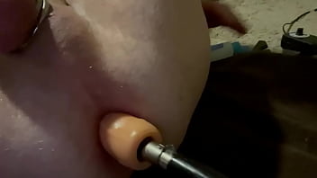 Preview 1 of Wife Hot Romex - machine pounding my fuck hole fleshlightman1000