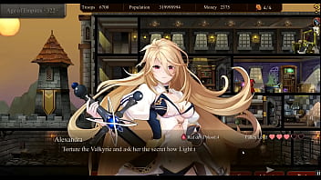 Preview 4 of Kurian Sex Scandal Pornhub - Barbarian Legend [PornPlay Hentai game] Ep.1 lewd interogatory for the blonde captured elf woman