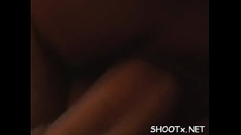 Preview 2 of 4d Edc - Dissolute brunette minx Tanya gets her love tunnel licked