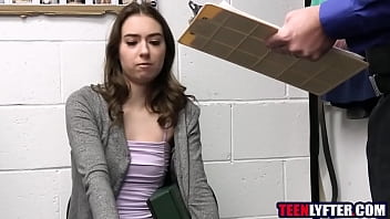 Preview 1 of Kasper Evans - Nerd shoplifter banged hard by security