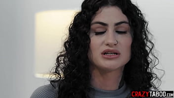 Preview 3 of Big Black Ass Sister - Perverted big dick guy fucked so hard petite tattooed slut Lydia Black