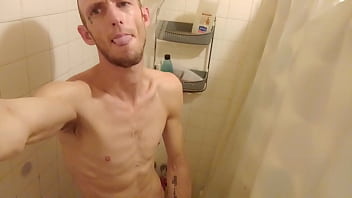 Preview 4 of Mother And Daughter Slap On Ass - Shower masterbation