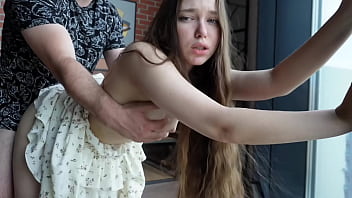 Preview 3 of Shemal Sex Porn - My stepsister doesn&#039_t mind fucking on the floor.