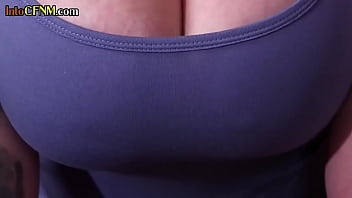 Preview 2 of 18 Years Old Gig Boobs - CFNM dominas wanking and sucking army bf in erotic group