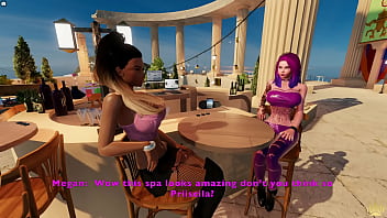 Preview 1 of Beauty Bbw Blowjob - Girls Spa Day - Day 4 - Royal BBC Exclusive ft [MeganJade &amp_ Priiscila]