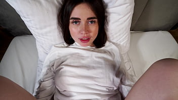 Preview 3 of Mon Sing - Very nice morning fuck (He woke me up with his dick) - Cum on big tits
