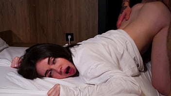 Preview 4 of Mon Sing - Very nice morning fuck (He woke me up with his dick) - Cum on big tits