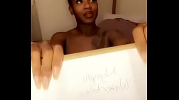 Preview 1 of Old White Pussy Young Black Dick - Verification video