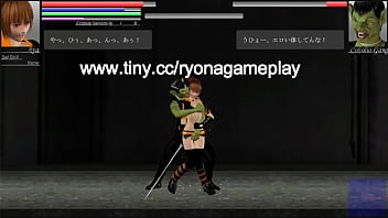 Preview 2 of Japan Un Zen - Aya has sex with aliens men in The hou of the blade hentai game new gameplay