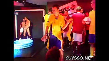Preview 4 of Red Xxx Vip Club Video - Excellent homo sex party