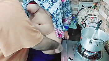 Preview 3 of Asian Teen Girls Fuck By Dad - Desi Indian Maid Fucked In Kitchen