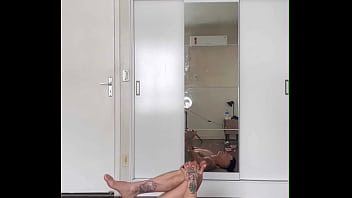 Preview 2 of Bachi Ke Sat Sex Old Man - Treino gostoso fiquei todo suado e gozado&hellip_
