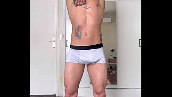 Preview 1 of Bachi Ke Sat Sex Old Man - Treino gostoso fiquei todo suado e gozado&hellip_