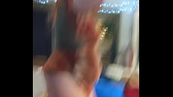 Preview 2 of Grand Father Fuck Dotter - Hotwife Steffi wiggles her ass and pussy