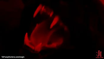 Preview 1 of Nasta Zya Gangbang Porn Videos - Shemale fucking bound busty wolf