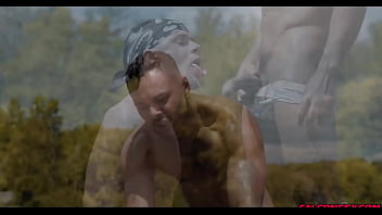 Preview 2 of Please Stop Your Dick Is Too Big - Milo Madera wants more of Skyy&#039_s black cock,  Only surrounded by thick forests Skyy Knox and Milo Madera suddenly realize that they&#039_re alone and can do whatever they want. Skyy begins to blow Milo