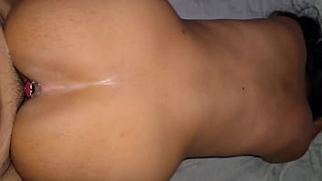Preview 1 of Mia Rosa - Doggystyle Plug anal en mi culo!
