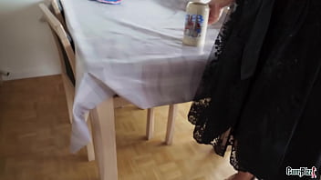 Preview 4 of 3x Nude Film - Beer Deepthroat And monster Cock Monstertits fucking