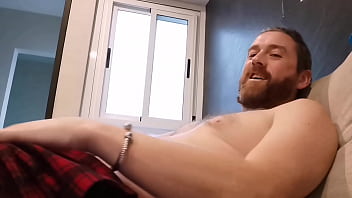 Preview 2 of Xxx Pelane Par Hagel - Cock Stroking in PJs