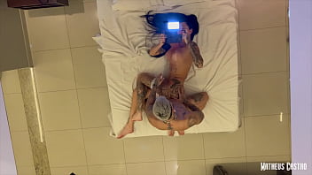 Preview 4 of Christmas Party Lena Paul - VAZOU V&Iacute_DEO &Iacute_NTIMO DA MORENA TATUADA GOSTOSA PEITUDA TRANSANDO EM MOTEL - TEASER - COLLAB POLLY PERSCH