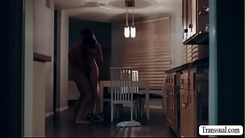 Preview 4 of Uncle Anal - Slut shemale analed by handsome stepbrother