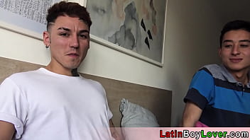 Preview 3 of Aria 3 - Amateur latin teen gay anal fucking his toothless mate